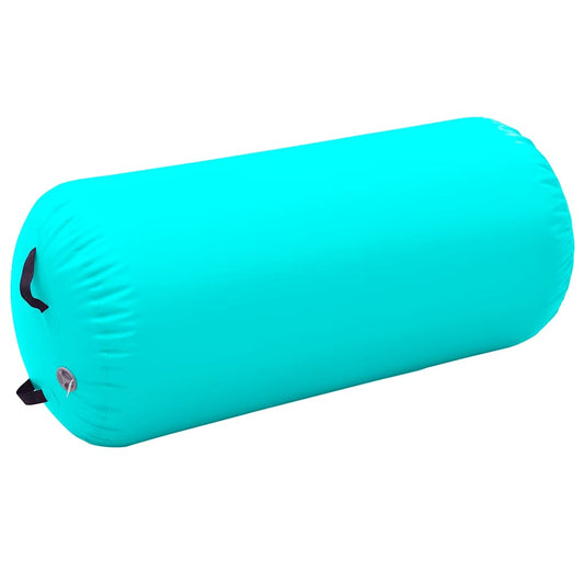 Inflatable Gymnastic Roll with Pump 120x90 cm PVC Green Inflatable Gymnastic Roll with Pump 120x90 cm PVC Green