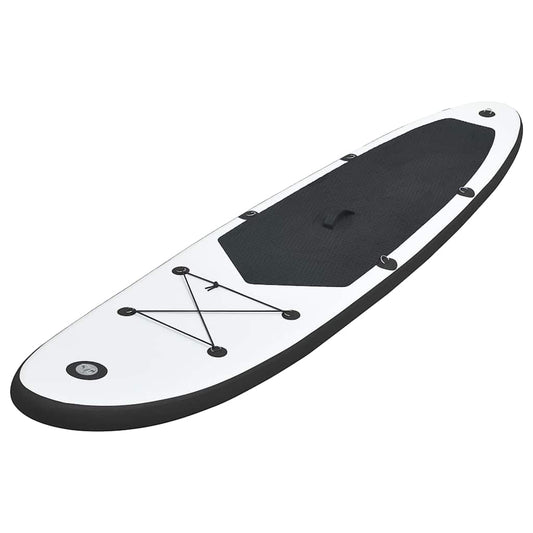 92730 vidaXL Inflatable Stand Up Paddle Board Set Black and White 92730 vidaXL Inflatable Stand Up Paddle Board Set Black and White