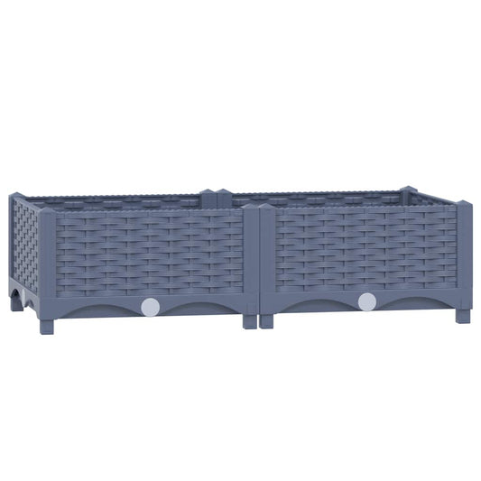 Raised Bed 80x40x23 cm Polypropylene Raised Bed 80x40x23 cm Polypropylene