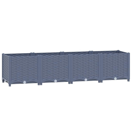 310404 vidaXL Raised Bed 160x40x38 cm Polypropylene 310404 vidaXL Raised Bed 160x40x38 cm Polypropylene