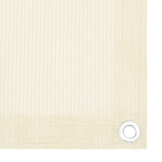 Balcony Screen Cream 90x600 cm HDPE Balcony Screen Cream 90x600 cm HDPE