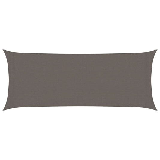 Sunshade Sail 160 g/m² Anthracite 2x4.5 m HDPE Sunshade Sail 160 g/m² Anthracite 2x4.5 m HDPE