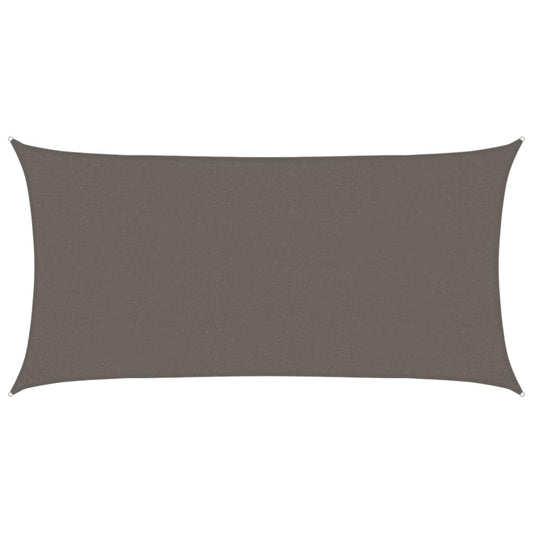 Sunshade Sail 160 g/m² Anthracite 2.5x5 m HDPE Sunshade Sail 160 g/m² Anthracite 2.5x5 m HDPE