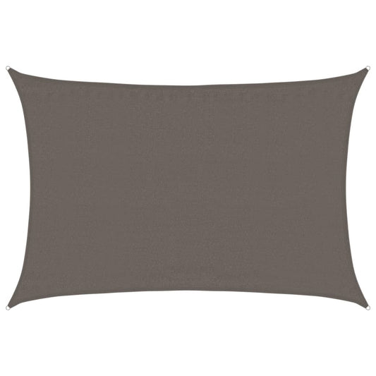 Sunshade Sail 160 g/m² Anthracite 3.5x4.5 m HDPE Sunshade Sail 160 g/m² Anthracite 3.5x4.5 m HDPE