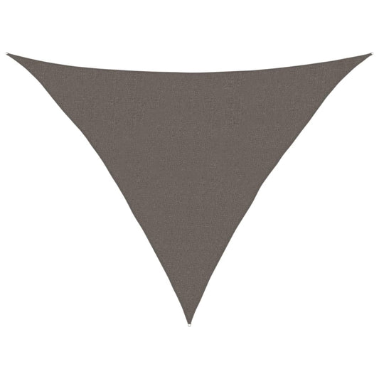 Sunshade Sail 160 g/m² Anthracite 2.5x2.5x3.5 m HDPE Sunshade Sail 160 g/m² Anthracite 2.5x2.5x3.5 m HDPE