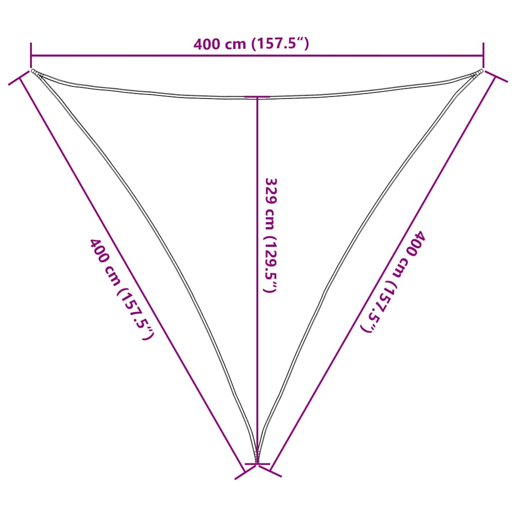 Sun Sail | Anthracite | HDPE (High-Density Polyethylene) | Large