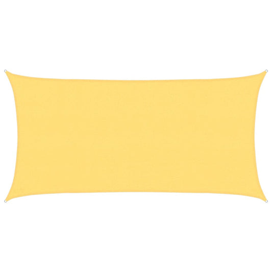 Sunshade Sail 160 g/m² Beige 2.5x4.5 m HDPE Sunshade Sail 160 g/m² Beige 2.5x4.5 m HDPE