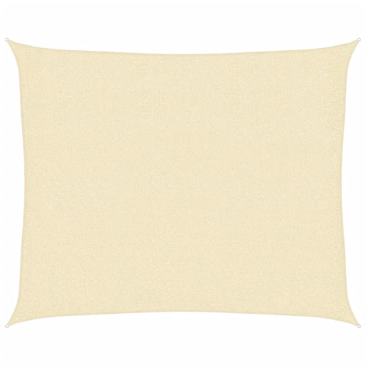Sunshade Sail 160 g/m² Cream 2.5x3 m HDPE Sunshade Sail 160 g/m² Cream 2.5x3 m HDPE