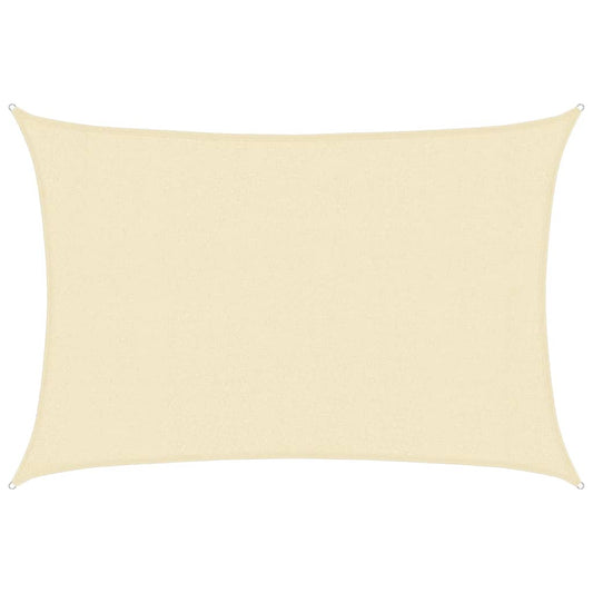 Sunshade Sail 160 g/m² Cream 3x5 m HDPE Sunshade Sail 160 g/m² Cream 3x5 m HDPE