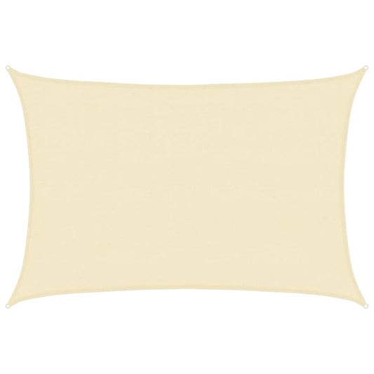 Sunshade Sail 160 g/m² Cream 4x5 m HDPE Sunshade Sail 160 g/m² Cream 4x5 m HDPE