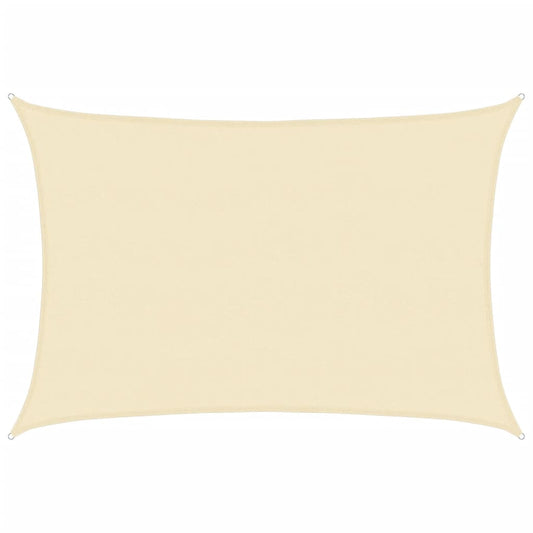 Sunshade Sail 160 g/m² Cream 5x6 m HDPE Sunshade Sail 160 g/m² Cream 5x6 m HDPE