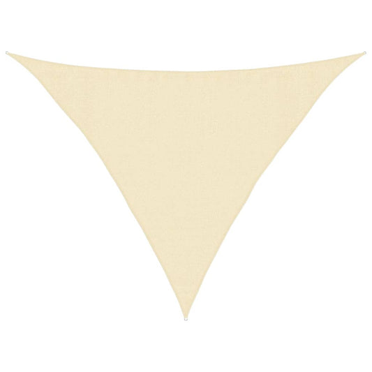 Sunshade Sail 160 g/m² Cream 3.5x3.5x4.9 m HDPE Sunshade Sail 160 g/m² Cream 3.5x3.5x4.9 m HDPE