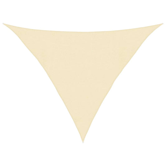 Sunshade Sail 160 g/m² Cream 4x4x5.8 m HDPE Sunshade Sail 160 g/m² Cream 4x4x5.8 m HDPE