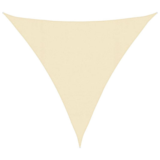 Sunshade Sail 160 g/m² Cream 4.5x4.5x4.5 m HDPE Sunshade Sail 160 g/m² Cream 4.5x4.5x4.5 m HDPE