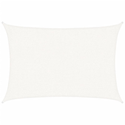 Sunshade Sail 160 g/m² White 2x2.5 m HDPE Sunshade Sail 160 g/m² White 2x2.5 m HDPE