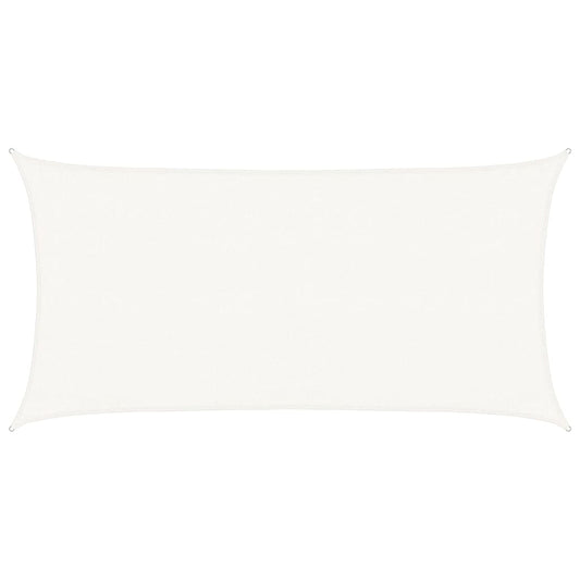 Sunshade Sail 160 g/m² White 3x6 m HDPE Sunshade Sail 160 g/m² White 3x6 m HDPE