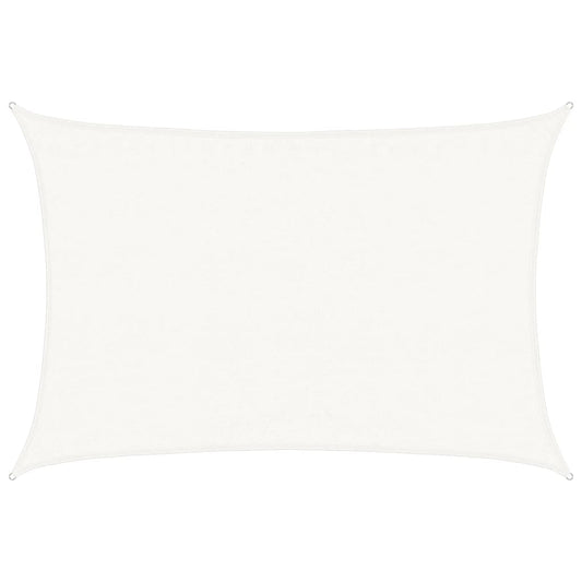 Sunshade Sail 160 g/m² White 3.5x5 m HDPE Sunshade Sail 160 g/m² White 3.5x5 m HDPE