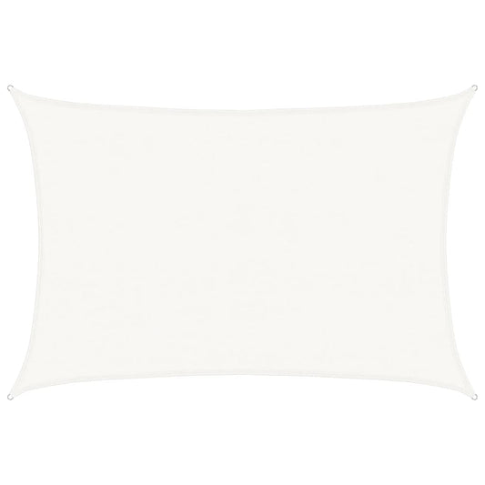 Sunshade Sail 160 g/m² White 4x5 m HDPE Sunshade Sail 160 g/m² White 4x5 m HDPE
