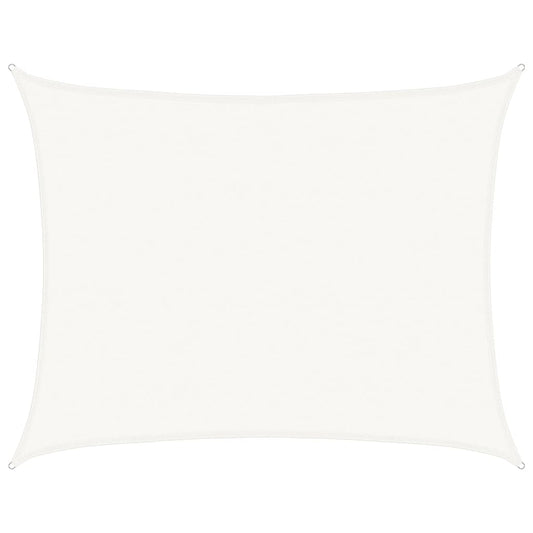 Sunshade Sail 160 g/m² White 6x7 m HDPE Sunshade Sail 160 g/m² White 6x7 m HDPE