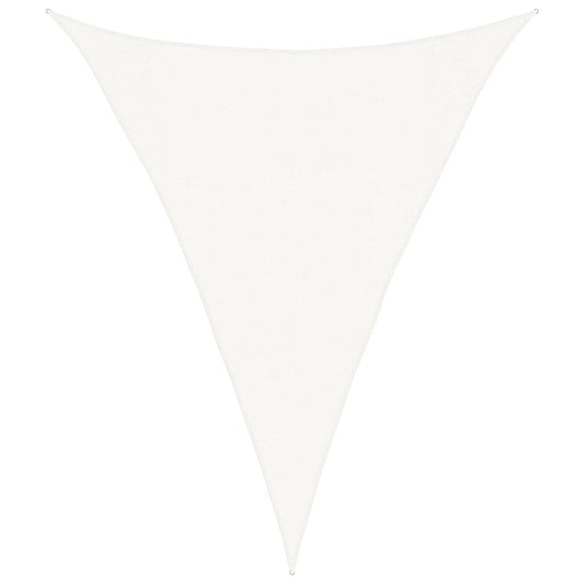 Sunshade Sail 160 g/m² White 3x4x4 m HDPE Sunshade Sail 160 g/m² White 3x4x4 m HDPE