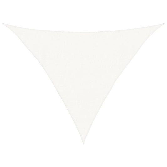 Sunshade Sail 160 g/m² White 4x4x5.8 m HDPE Sunshade Sail 160 g/m² White 4x4x5.8 m HDPE