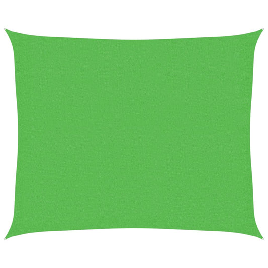 Sunshade Sail 160 g/m² Light Green 2.5x3 m HDPE Sunshade Sail 160 g/m² Light Green 2.5x3 m HDPE
