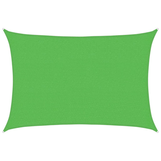 Sunshade Sail 160 g/m² Light Green 2.5x3.5 m HDPE Sunshade Sail 160 g/m² Light Green 2.5x3.5 m HDPE