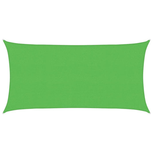 Sunshade Sail 160 g/m² Light Green 2.5x4.5 m HDPE Sunshade Sail 160 g/m² Light Green 2.5x4.5 m HDPE