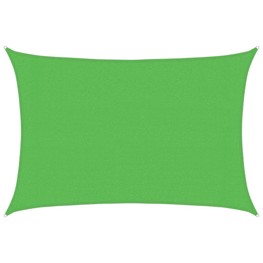 Sunshade Sail 160 g/m² Light Green 3x5 m HDPE Sunshade Sail 160 g/m² Light Green 3x5 m HDPE