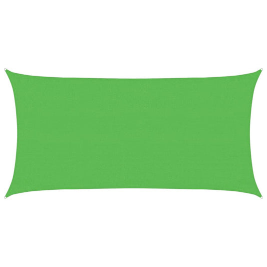 Sunshade Sail 160 g/m² Light Green 3x6 m HDPE Sunshade Sail 160 g/m² Light Green 3x6 m HDPE