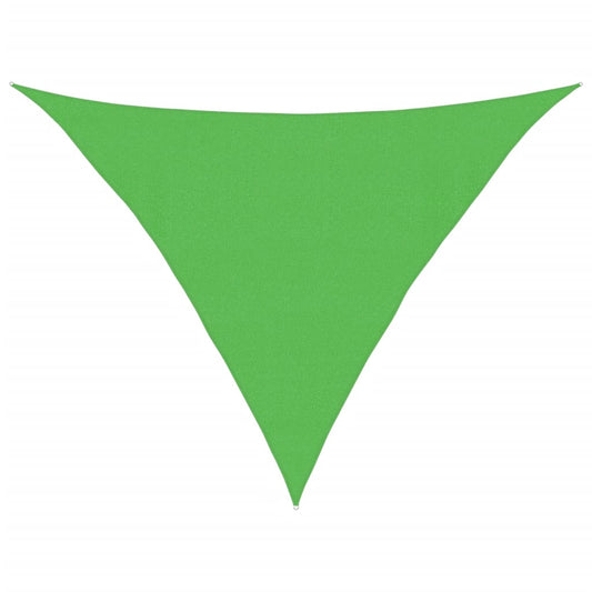 Sunshade Sail 160 g/m² Light Green 4x4x5.8 m HDPE Sunshade Sail 160 g/m² Light Green 4x4x5.8 m HDPE