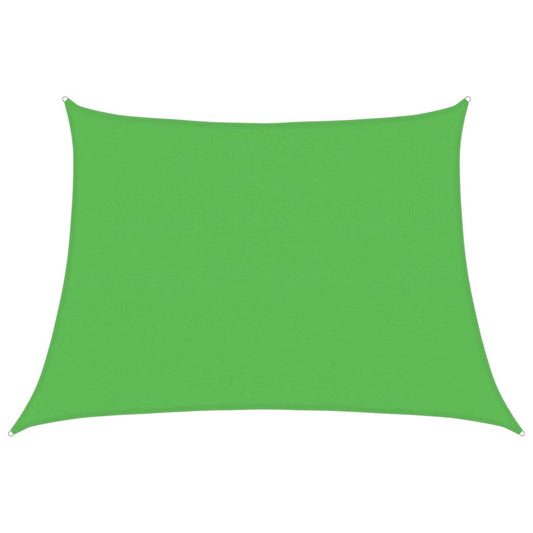 Sunshade Sail 160 g/m² Light Green 4/5x3 m HDPE Sunshade Sail 160 g/m² Light Green 4/5x3 m HDPE