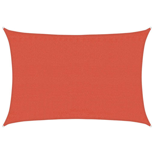 Sunshade Sail 160 g/m² Rectangular Terracotta 3.5x4.5 m HDPE Sunshade Sail 160 g/m² Rectangular Terracotta 3.5x4.5 m HDPE