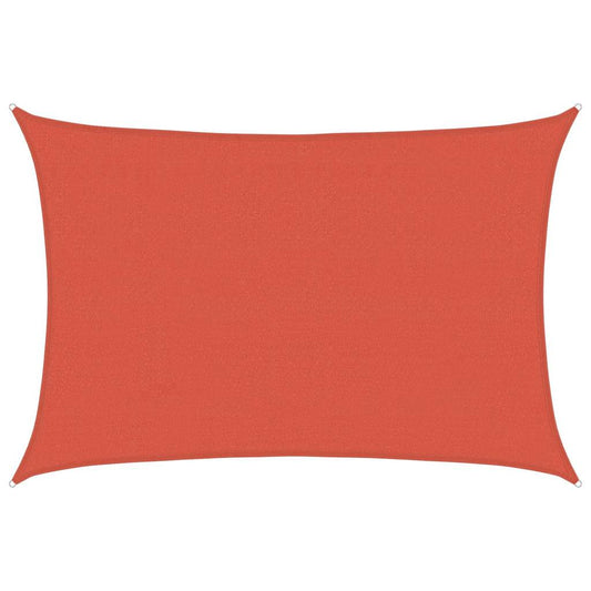 Sunshade Sail 160 g/m² Terracotta 4x6 m HDPE Sunshade Sail 160 g/m² Terracotta 4x6 m HDPE