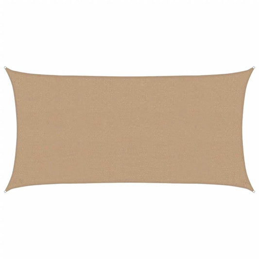 Sunshade Sail 160 g/m² Taupe 2x3.5 m HDPE Sunshade Sail 160 g/m² Taupe 2x3.5 m HDPE