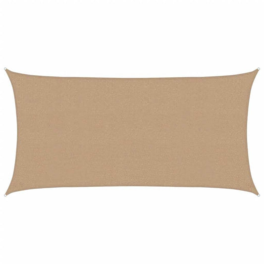 Sunshade Sail 160 g/m² Taupe 2.5x4.5 m HDPE Sunshade Sail 160 g/m² Taupe 2.5x4.5 m HDPE