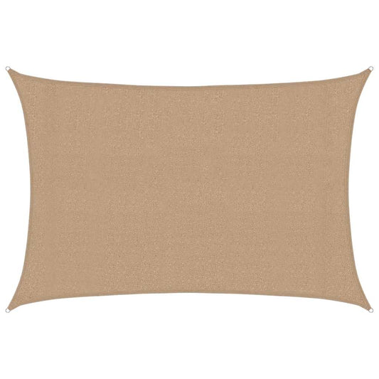 Sunshade Sail 160 g/m² Taupe 3x4 m HDPE Sunshade Sail 160 g/m² Taupe 3x4 m HDPE