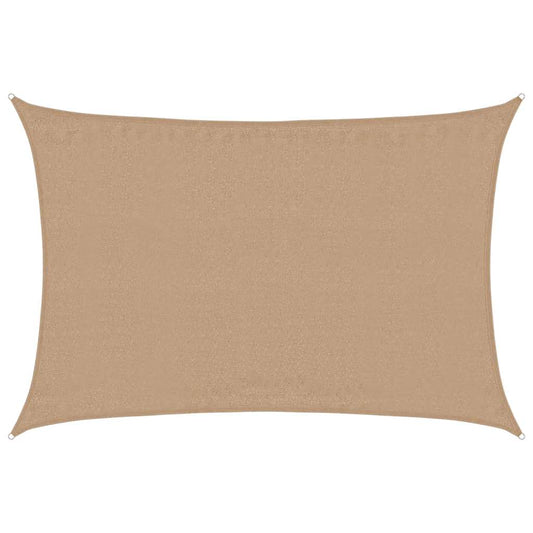 Sunshade Sail 160 g/m² Taupe 3.5x5 m HDPE Sunshade Sail 160 g/m² Taupe 3.5x5 m HDPE
