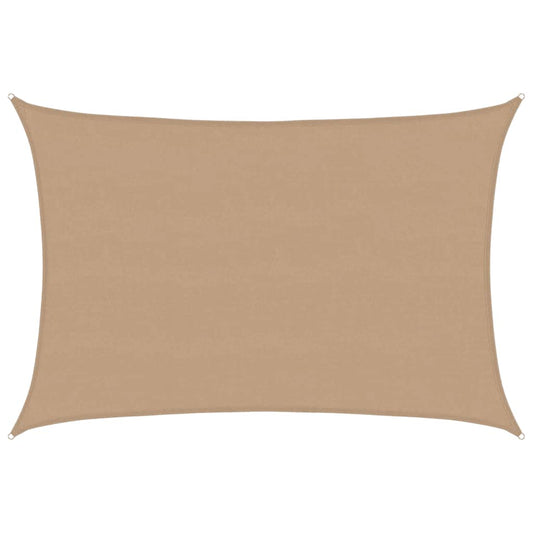 Sunshade Sail 160 g/m² Taupe 5x6 m HDPE Sunshade Sail 160 g/m² Taupe 5x6 m HDPE