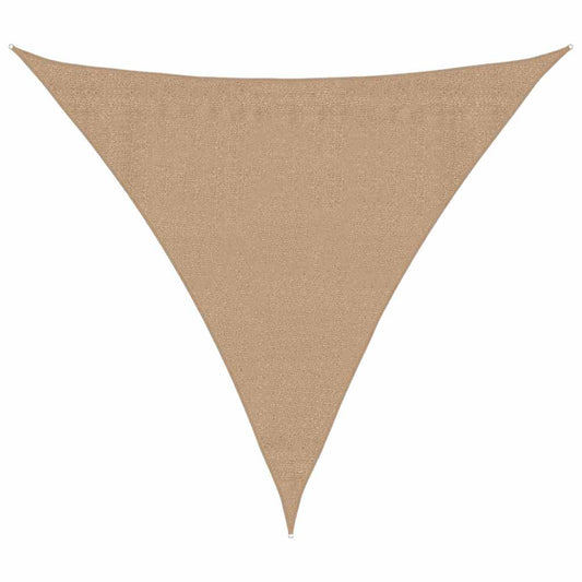 Sunshade Sail 160 g/m² Taupe 3.6x3.6x3.6 m HDPE Sunshade Sail 160 g/m² Taupe 3.6x3.6x3.6 m HDPE