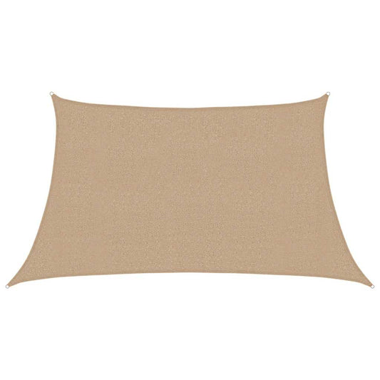 Sunshade Sail 160 g/m² Taupe 3/4x2 m HDPE Sunshade Sail 160 g/m² Taupe 3/4x2 m HDPE