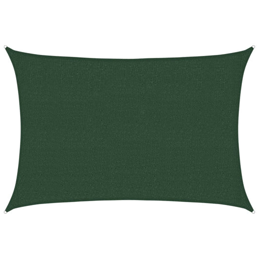Sunshade Sail 160 g/m² Dark Green 2.5x4 m HDPE Sunshade Sail 160 g/m² Dark Green 2.5x4 m HDPE