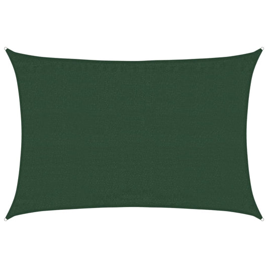 Sunshade Sail 160 g/m² Dark Green 3.5x4.5 m HDPE Sunshade Sail 160 g/m² Dark Green 3.5x4.5 m HDPE