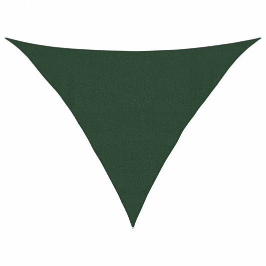 Sunshade Sail 160 g/m² Dark Green 4x4x5.8 m HDPE Sunshade Sail 160 g/m² Dark Green 4x4x5.8 m HDPE