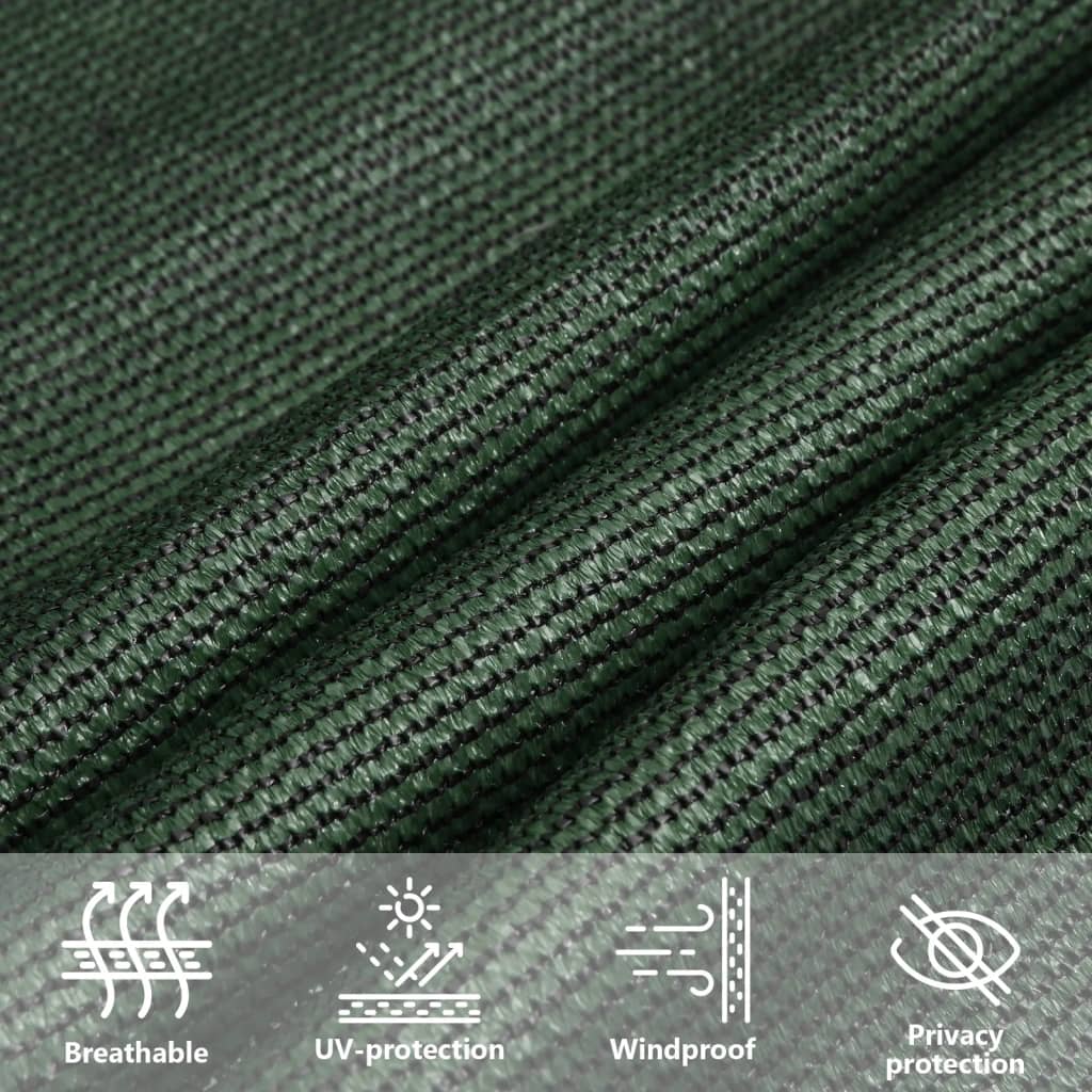 Sun Sail | Dark Green | HDPE | Large | UV-resistant materials | Sun Sail