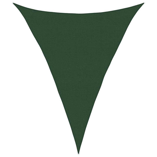 311483 vidaXL Sunshade Sail 160 g/m² Dark Green 5x6x6 m HDPE 311483 vidaXL Sunshade Sail 160 g/m² Dark Green 5x6x6 m HDPE