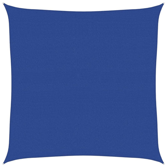 Sunshade Sail 160 g/m² Square Blue 7x7 m HDPE Sunshade Sail 160 g/m² Square Blue 7x7 m HDPE