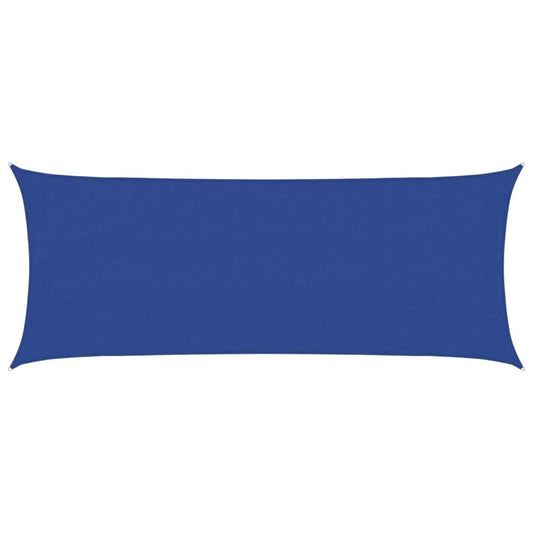 Sunshade Sail 160 g/m² Blue 2x5 m HDPE Sunshade Sail 160 g/m² Blue 2x5 m HDPE