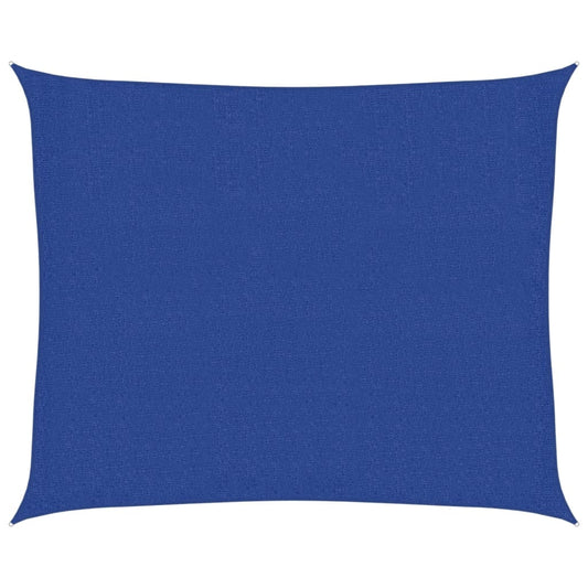 Sunshade Sail 160 g/m² Blue 2.5x3 m HDPE Sunshade Sail 160 g/m² Blue 2.5x3 m HDPE