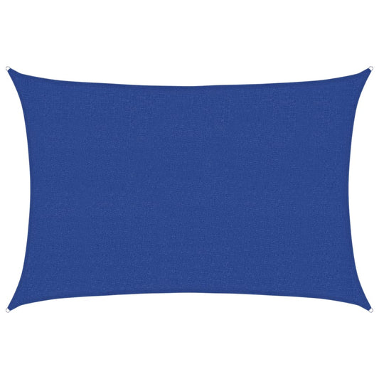 Sunshade Sail 160 g/m² Blue 2.5x4 m HDPE Sunshade Sail 160 g/m² Blue 2.5x4 m HDPE